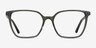 Nobel Clear Green AcetateEyeglass Frames from EyeBuyDirect, Front View