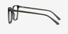 Nobel Clear Green AcetateEyeglass Frames from EyeBuyDirect, Side View