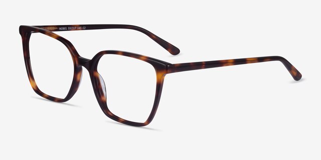 Nobel Tortoise AcetateEyeglass Frames from EyeBuyDirect, Angle View