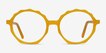 Anemone Clear Yellow AcetateEyeglass Frames from EyeBuyDirect, Front View