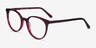 Janice Floral AcetateEyeglass Frames from EyeBuyDirect, Angle View