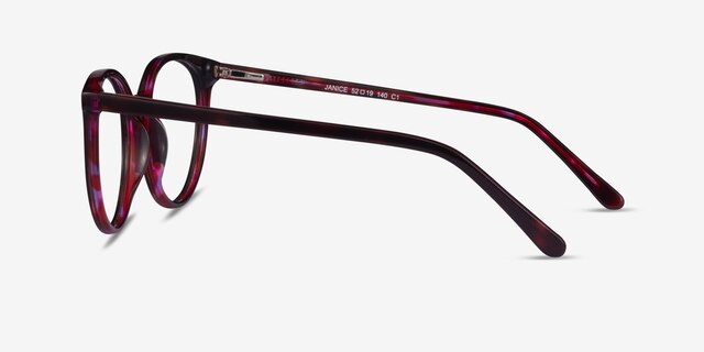 Janice Floral AcetateEyeglass Frames from EyeBuyDirect, Side View