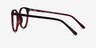Janice Floral AcetateEyeglass Frames from EyeBuyDirect, Side View