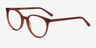Janice Brown AcetateEyeglass Frames from EyeBuyDirect, Angle View