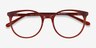 Janice Brown AcetateEyeglass Frames from EyeBuyDirect, Closed View