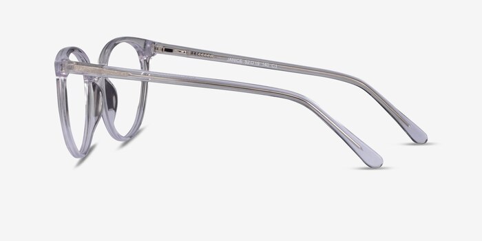 Janice Clear Acetate Eyeglass Frames from EyeBuyDirect