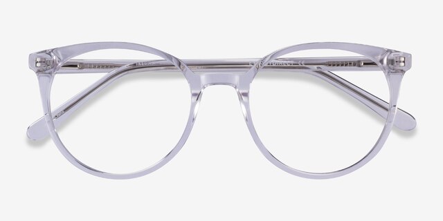Janice Clear AcetateEyeglass Frames from EyeBuyDirect, Closed View