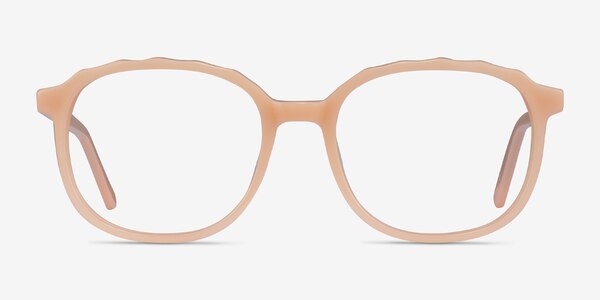 Maria Clear Nude Acétate Montures de lunettes de vue