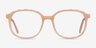 Maria Clear Nude AcetateEyeglass Frames from EyeBuyDirect, Front View