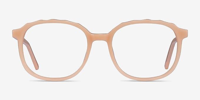 Maria Clear Nude Acetate Eyeglass Frames