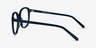 Maria Teal AcetateEyeglass Frames from EyeBuyDirect, Side View
