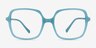 Domingo Blue AcetateEyeglass Frames from EyeBuyDirect, Front View