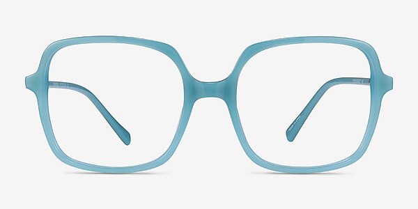 Domingo Blue Acetate Eyeglass Frames