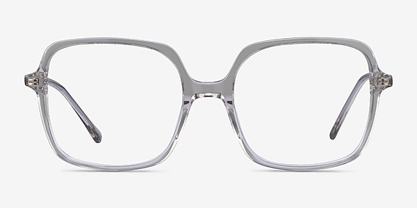 Domingo Clear Gray Acetate Eyeglass Frames
