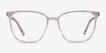 Outside Brown AcetateEyeglass Frames from EyeBuyDirect, Front View
