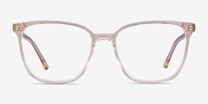 Outside Brown Acetate Eyeglass Frames from EyeBuyDirect