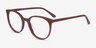 Apogee Brown AcetateEyeglass Frames from EyeBuyDirect, Angle View