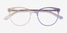 Apogee Clear Brown AcetateEyeglass Frames from EyeBuyDirect, Closed View
