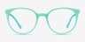 Apogee Green AcetateEyeglass Frames from EyeBuyDirect, Front View