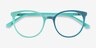 Apogee Green AcetateEyeglass Frames from EyeBuyDirect, Closed View