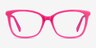 Michelle Pink AcetateEyeglass Frames from EyeBuyDirect, Front View