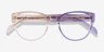 Sarah Clear Brown AcetateEyeglass Frames from EyeBuyDirect, Closed View