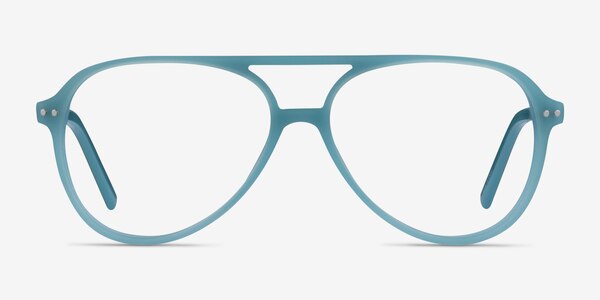 Rewind Blue Acetate Eyeglass Frames