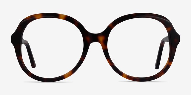 Florescence Tortoise AcetateEyeglass Frames from EyeBuyDirect, Front View