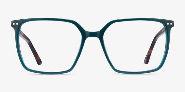Ephemeral Teal Tortoise Acétate Montures de lunettes de vue