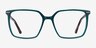 Ephemeral Teal Tortoise AcetateEyeglass Frames from EyeBuyDirect, Front View
