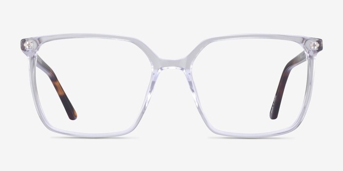 Ephemeral Clear Tortoise Acetate Eyeglass Frames from EyeBuyDirect