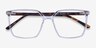 Ephemeral Clear Tortoise AcetateEyeglass Frames from EyeBuyDirect, Closed View