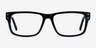 Brumalis Green Striped AcetateEyeglass Frames from EyeBuyDirect, Front View