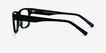 Brumalis Green Striped Alternative MaterialsEyeglass Frames from EyeBuyDirect, Side View