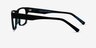 Brumalis Green Striped AcetateEyeglass Frames from EyeBuyDirect, Side View