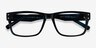 Brumalis Green Striped AcetateEyeglass Frames from EyeBuyDirect, Closed View