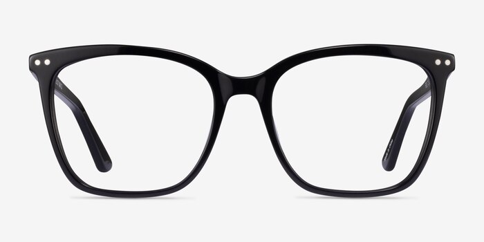 Meliora Black Acetate Eyeglass Frames from EyeBuyDirect