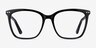 Meliora Black AcetateEyeglass Frames from EyeBuyDirect, Front View