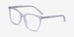 Meliora Clear Alternative MaterialsEyeglass Frames from EyeBuyDirect, Angle View