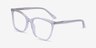 Meliora Clear AcetateEyeglass Frames from EyeBuyDirect, Angle View