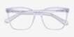 Meliora Clear Alternative MaterialsEyeglass Frames from EyeBuyDirect, Closed View
