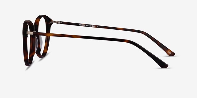 Riviere Tortoise AcetateEyeglass Frames from EyeBuyDirect, Side View