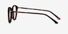 Riviere Tortoise AcetateEyeglass Frames from EyeBuyDirect, Side View