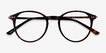 Riviere Tortoise Alternative MaterialsEyeglass Frames from EyeBuyDirect, Closed View