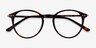 Riviere Tortoise AcetateEyeglass Frames from EyeBuyDirect, Closed View