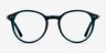 Riviere Teal AcetateEyeglass Frames from EyeBuyDirect, Front View