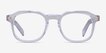 Apricus Clear Alternative MaterialsEyeglass Frames from EyeBuyDirect, Front View