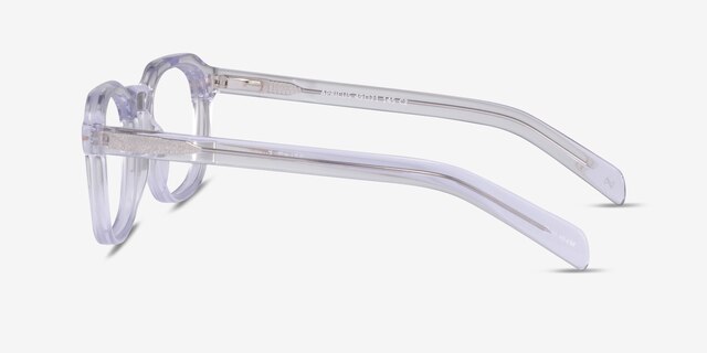 Apricus Clear AcetateEyeglass Frames from EyeBuyDirect, Side View