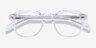 Apricus Clear AcetateEyeglass Frames from EyeBuyDirect, Closed View