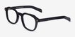 Apricus Black Alternative MaterialsEyeglass Frames from EyeBuyDirect, Angle View